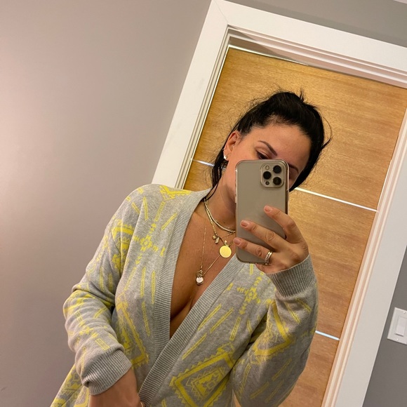 Aztec print cardigan - Picture 3 of 5